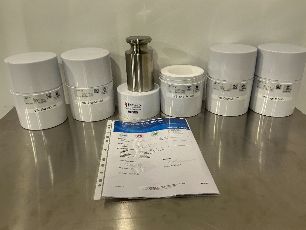 Image of METTLER TOLEDO Nominal value 5Kg - Set of 5 pieces